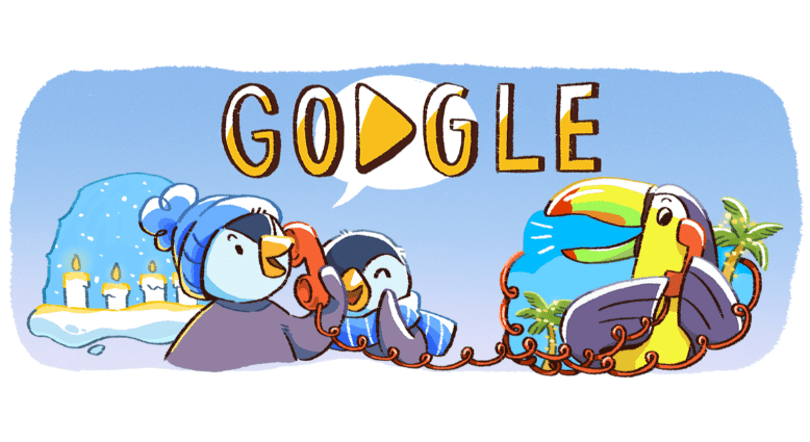 Kellemes ünnepeket! Mire készül a Google ezekkel a boldog madarakkal?