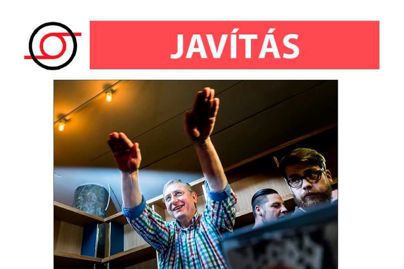 Fotó: Az MTI kiadta eddigi legviccesebb javítását