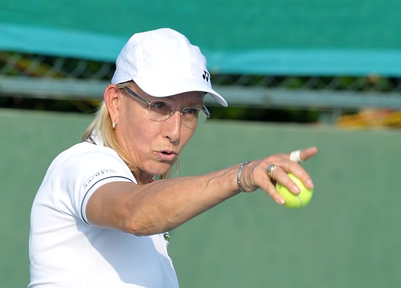 Navratilova másodszor is legyőzte a rákot