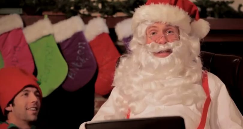 A nap videója – a rappelő télapó Google tippjei