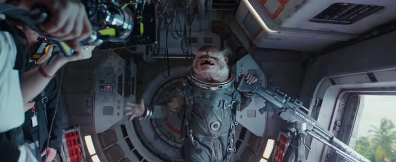 Szemet gyönyörködtető videó jött ki az új Star Wars-filmről
