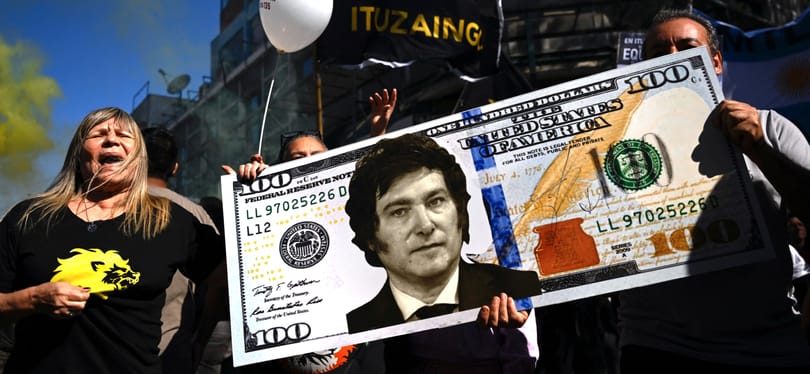 Amint megválasztották a szélsőjobboldali Mileit elnöknek, 18 százalékkal erősödött az argentin tőzsdemutató