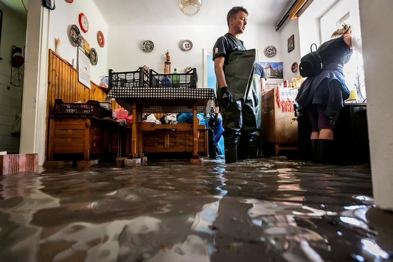 Az észak-nyugati települések már túl vannak a nehezén