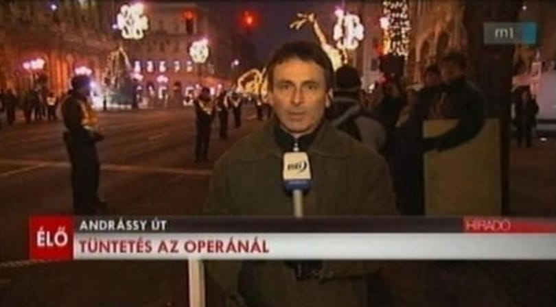 Emlékszik még az első operaházi tüntetés köztévés hősére?