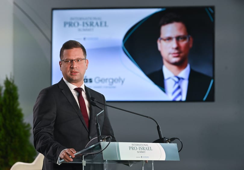 Gulyás Gergely megerősítette, hogy teljes mértékben támogatjuk Izraelt