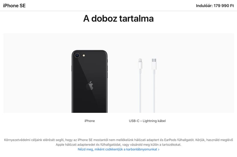 Meglepetés érheti mostantól, ha új iPhone-t vesz: se töltő, se füles nem lesz a dobozokban