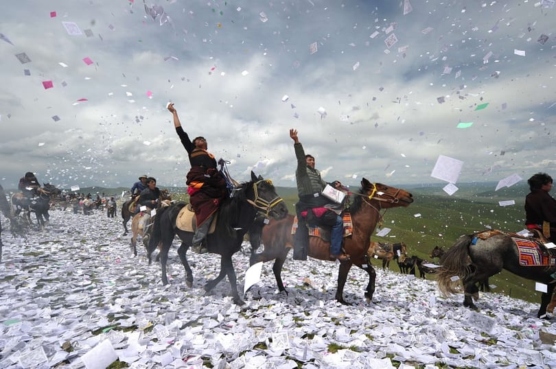 Először volt nyár a tibeti fennsíkon