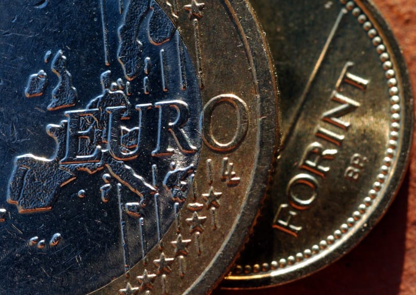 A forint drágult az euróhoz és a svájci frankhoz képest 
