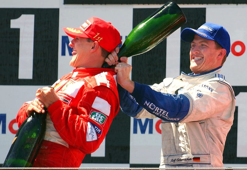 Összeomlott Schumacher öccsének válófélben lévő felesége