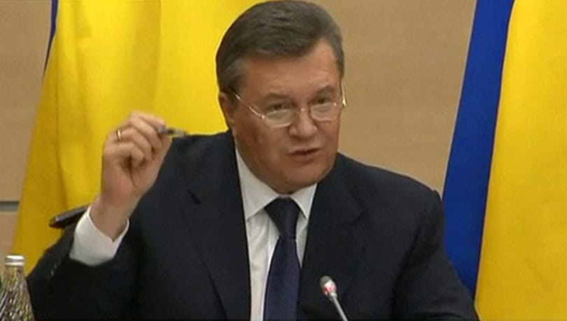 13 évet kapott Viktor Janukovics volt ukrán államfő