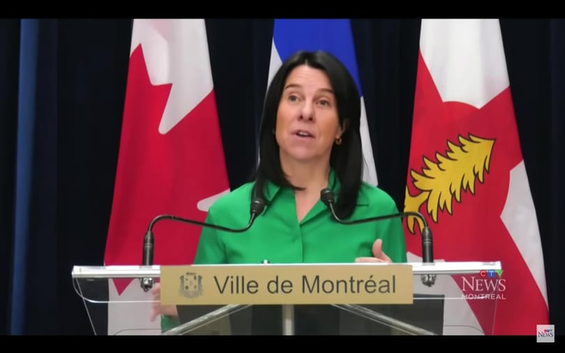 Sajtótájékoztató közben összeesett Montreal polgármestere