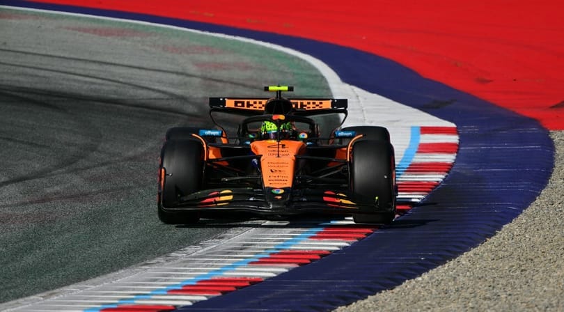 McLaren-uralom Spielbergben: Norris rajtolhat az élről, Piastri harmadik lett az időmérőn
