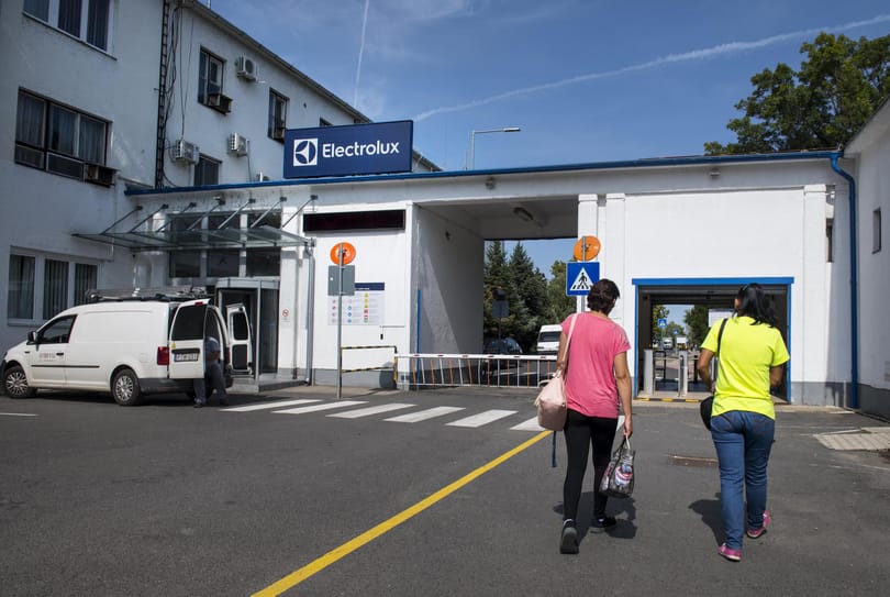 Bezárt a jászberényi Electrolux gyár a polgármester szerint