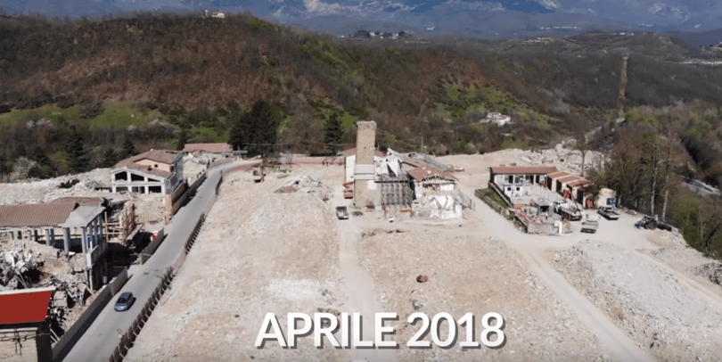 Drónvideó: Így néz ki most a földrengés sújtotta olasz Amatrice