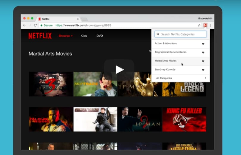 Titkos kategóriák a Netflixen? Így találhatja meg ezeket