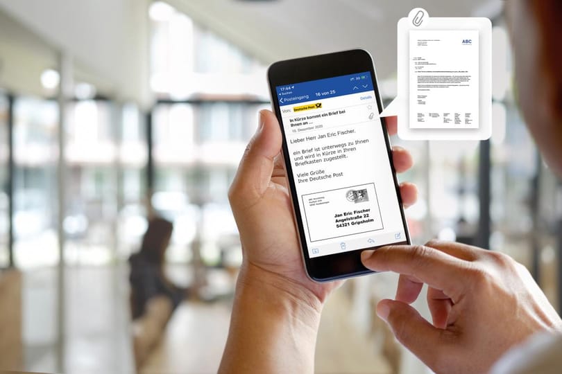 A német posta már előre, e-mailben kézbesíti bizonyos papír levelek tartalmát