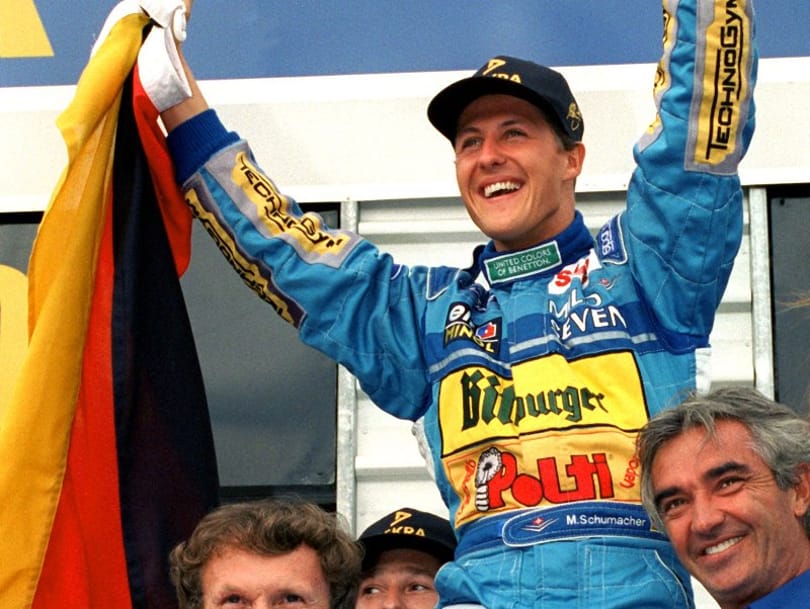 Schumacher hazugsággal kezdte Forma-1-es karrierjét