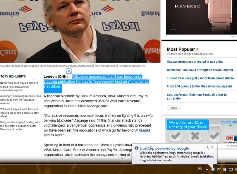 Fordítsunk szövegeket a Windowsban egy gombnyomással