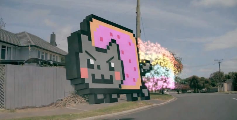 Vigyázat, a Nyan Cat életre kelt! [videó]