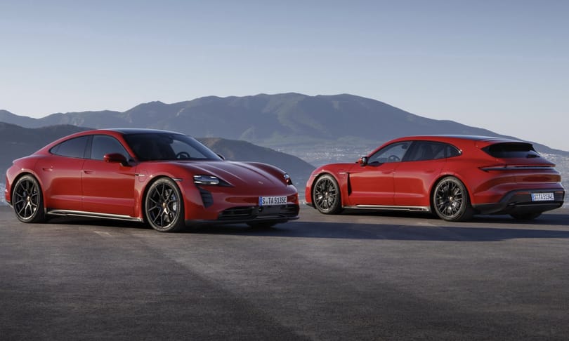 598 elektromos lóerővel támad a vadonatúj Porsche Taycan GTS