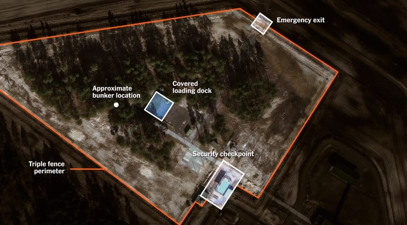 NYT: Műholdfelvételek mutatják, hol tárolhatják az orosz atomfegyvereket Fehéroroszországban
