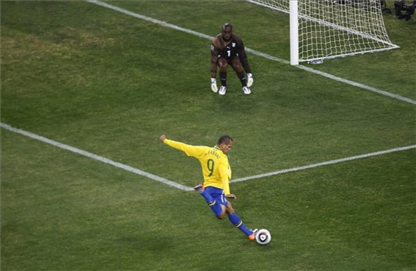 Sima brazil győzelem, Kakát kiállították