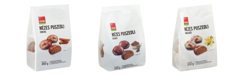 Fahéjas, kakaós és vaníliás ízű mézes puszedlit hívott vissza a Coop