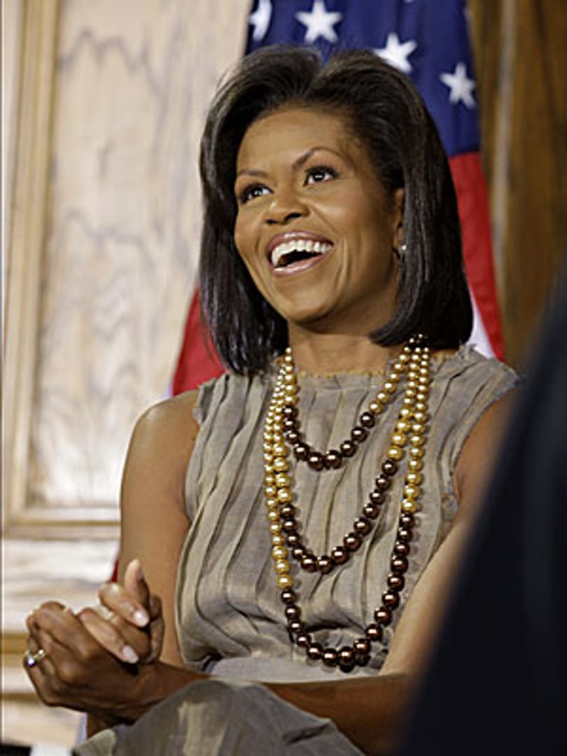 Így fest ki egy szobát Michelle Obama