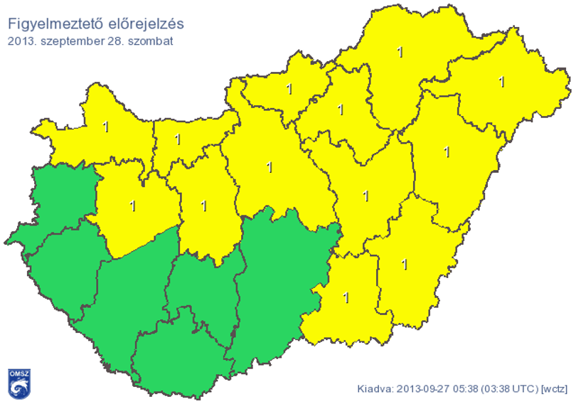 Talaj menti fagy miatt adtak ki figyelmeztetést