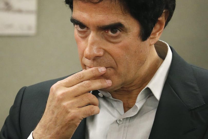 David Copperfieldnek a bíróságon kellett bemutatnia egyik trükkjét