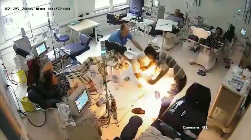 Újabb kórházi támadás történt, most Tiranában – három halott, sokkoló videó
