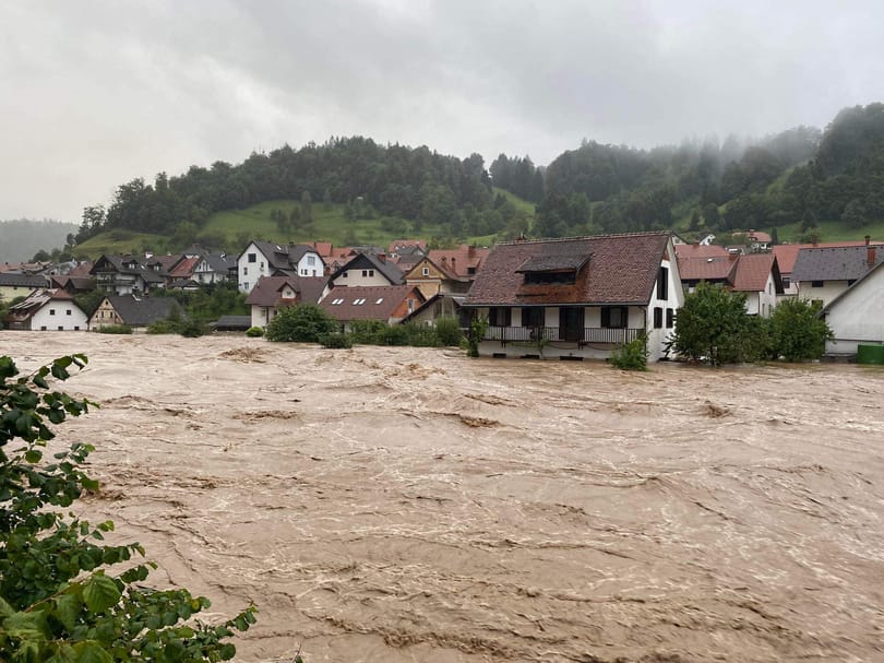 Apokaliptikus állapotok Szlovéniában, hatalmas károkat okozott a vihar
