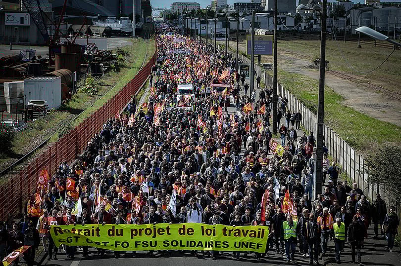 A szakszervezetek miatt nem jelenhettek meg a francia napilapok