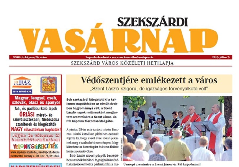 Szekszárdon tilos leírni a Hadházy nevet