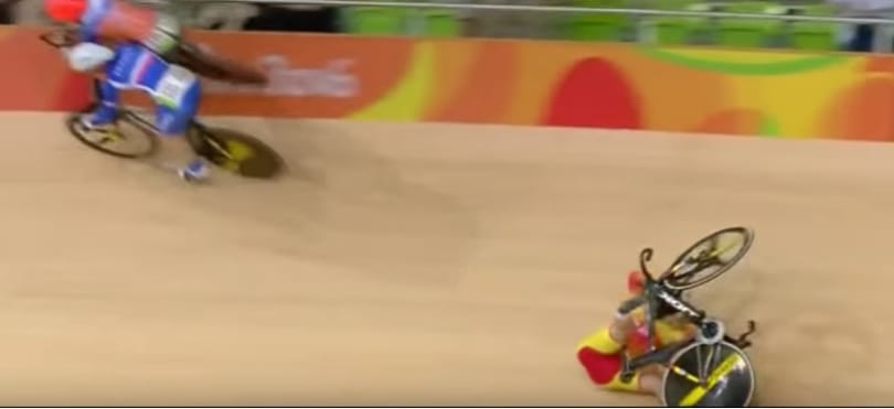 Ilyen nincs: elképesztő mentés az olimpián - videó