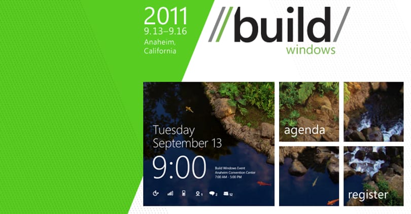 Emlékeztető: élő közvetítés a Microsoft Build konferenciáról [Windows 8]