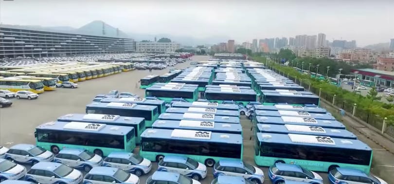 Nem újévi tréfa: Kína Sencsen mind a 16 359 buszát elektromosra cseréli