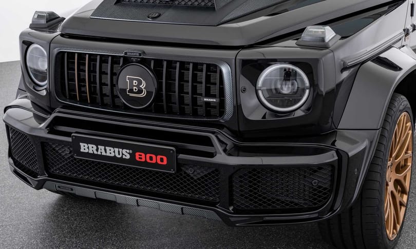 Fekete és arany: itt a legújabb 800 lóerős Mercedes G-osztály