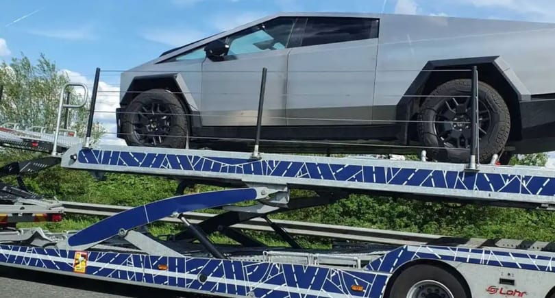 Egy trélernyi Tesla Cybertruck biztosan eljutott Európába, és Budapesten is felbukkannak majd
