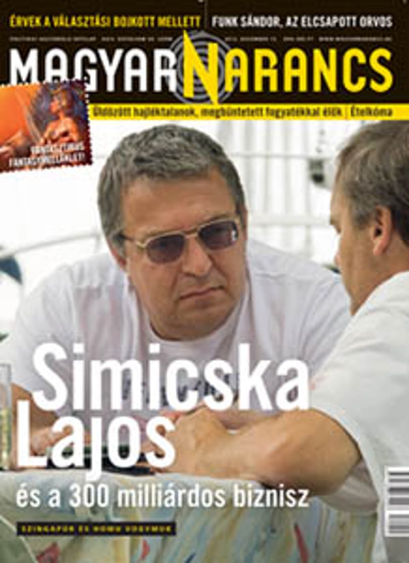 Friss fotót közölt Simicskáról a Narancs