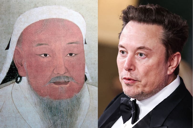 Ki volt a gazdagabb, Elon Musk vagy Dzsingisz kán?
