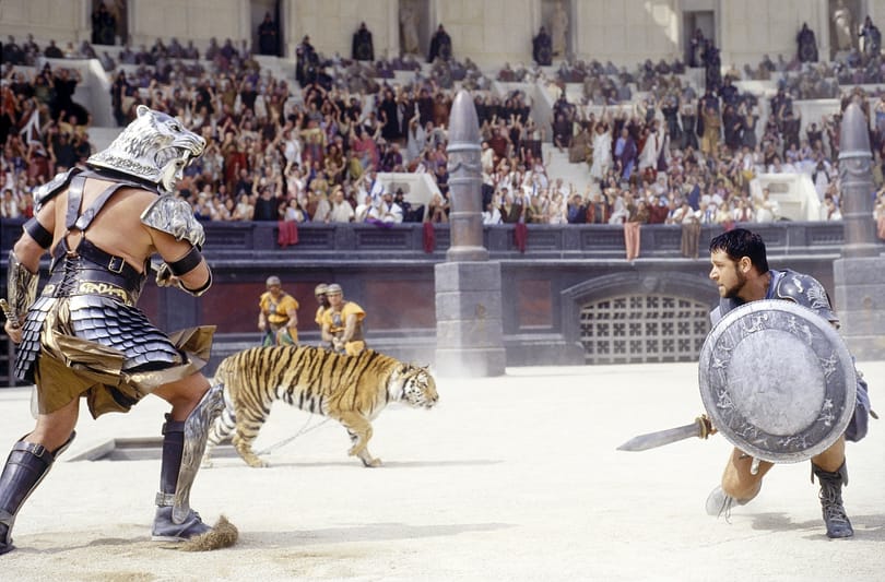 Baleset történt a Gladiátor forgatásán, hatan sérültek meg