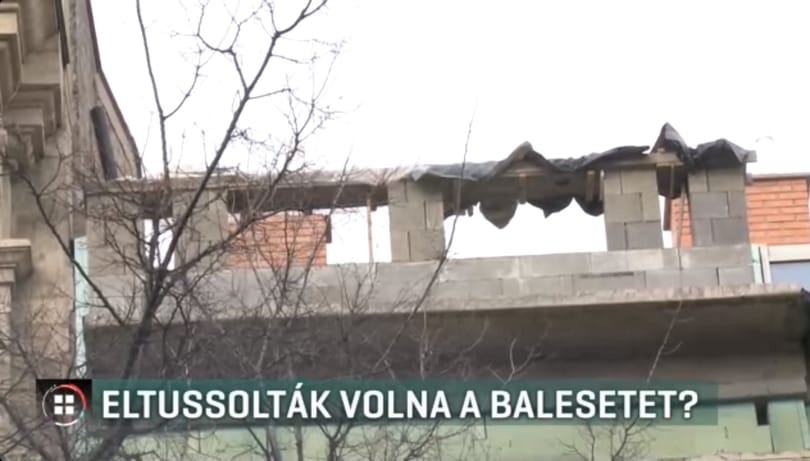 El akarhattak tussolni egy munkahelyi balesetet egy budapesti építkezésen