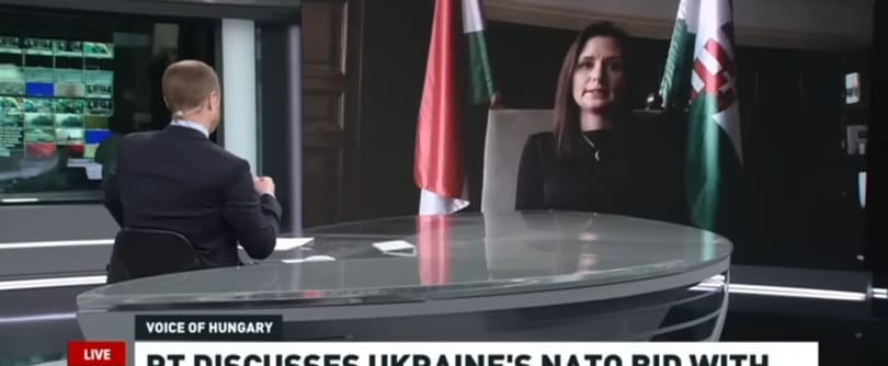 Dúró Dóra az orosz állami tévében: Ukrajnának át kell adnia területeit Oroszországnak