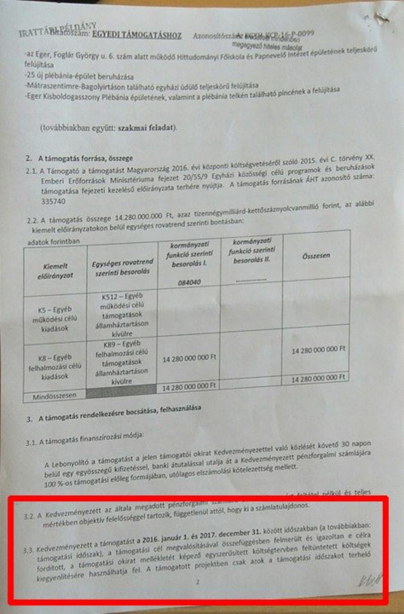 Érdekel, mire kaptak az egyházak 118 milliárdot? Fizess!