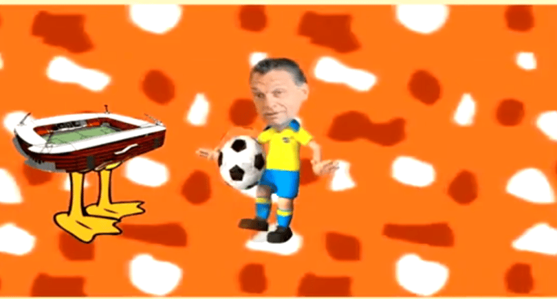 Vicces dallal savazza Orbánt a Puszi együttes