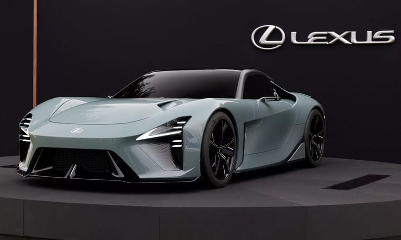 Látványos szupersportautóval rukkolt elő a Lexus