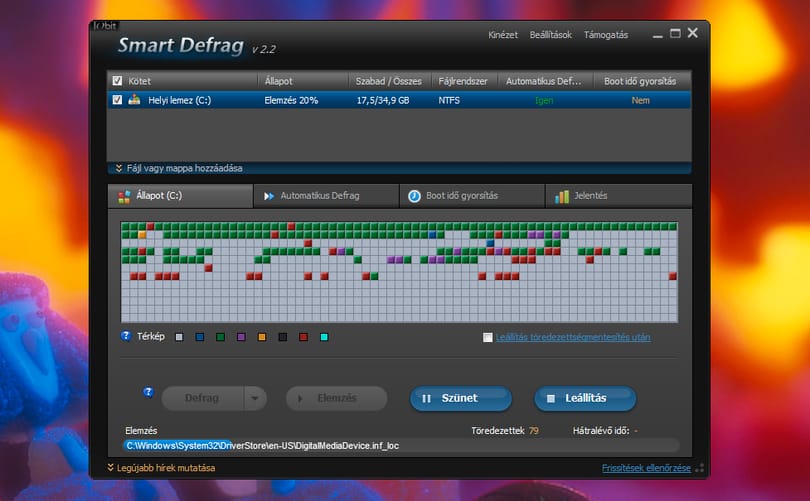 A hét Windows alkalmazása: iObit Smart Defrag 2 - tördezettségmentesítés még gyorsabban!