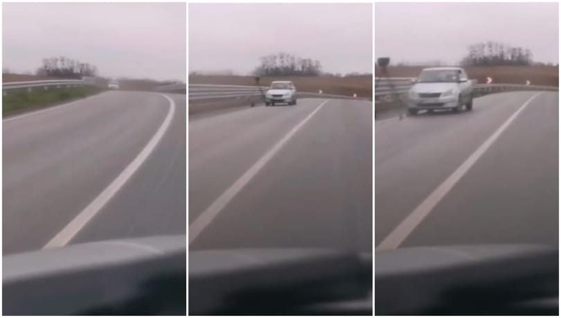 Traffipaxozni szinte bárhol lehet, ezt igazolja ez a videó