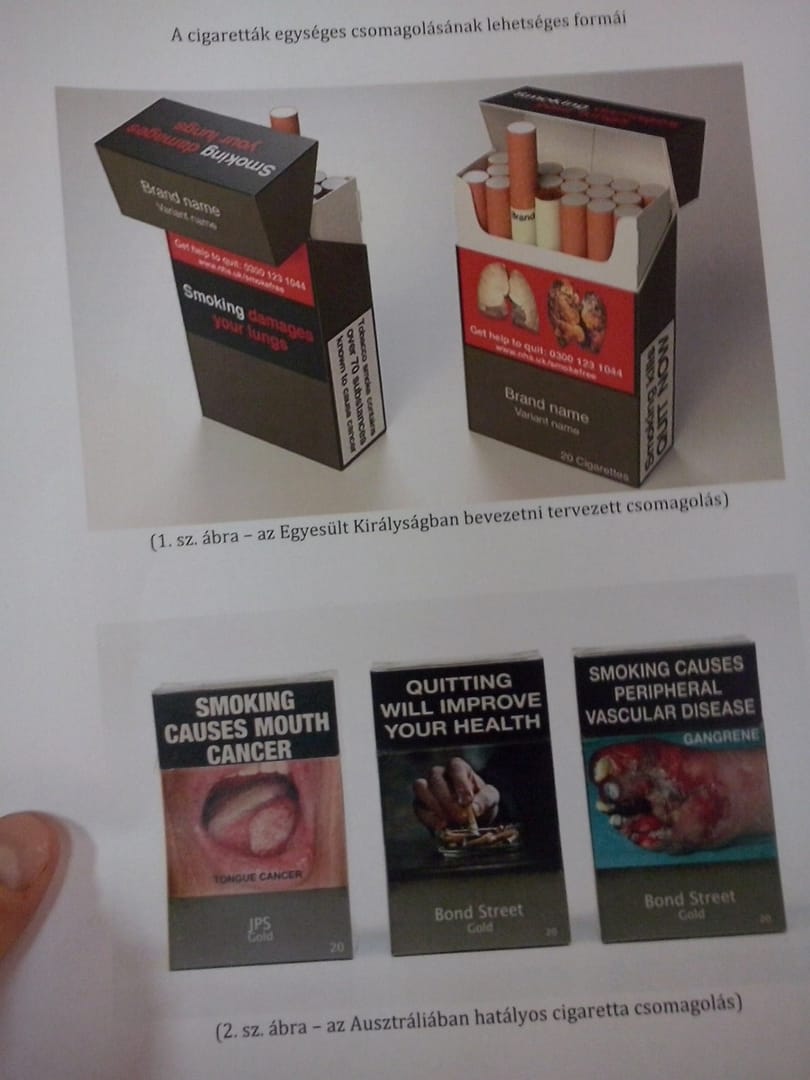 Dohánygyárak: a feketézők húznak hasznot az egységes cigisdobozokból